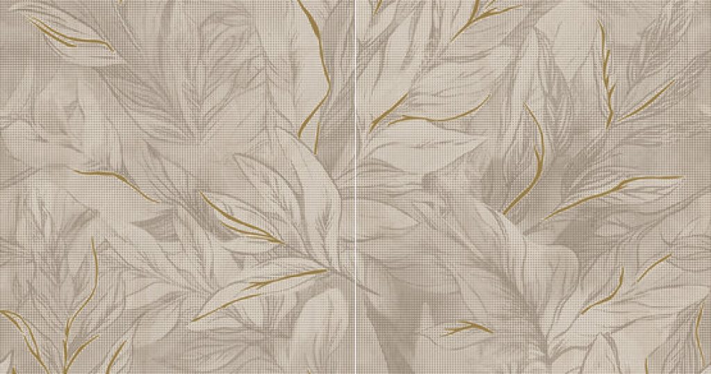 Decor Set(2) Zinnia Cream 60x120