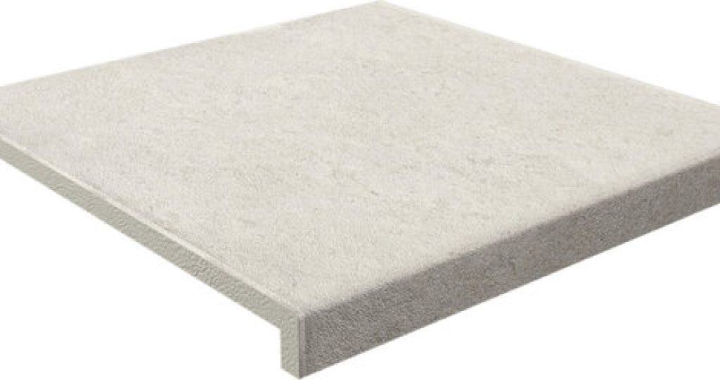Peldaño Recto Walk White C3 33x33