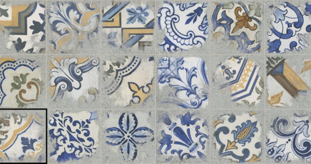 Nesso Cenere Mix Rect 20x20