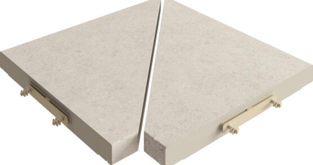 Par Angulo Rejilla Modular Kyoto Taupe 30x30