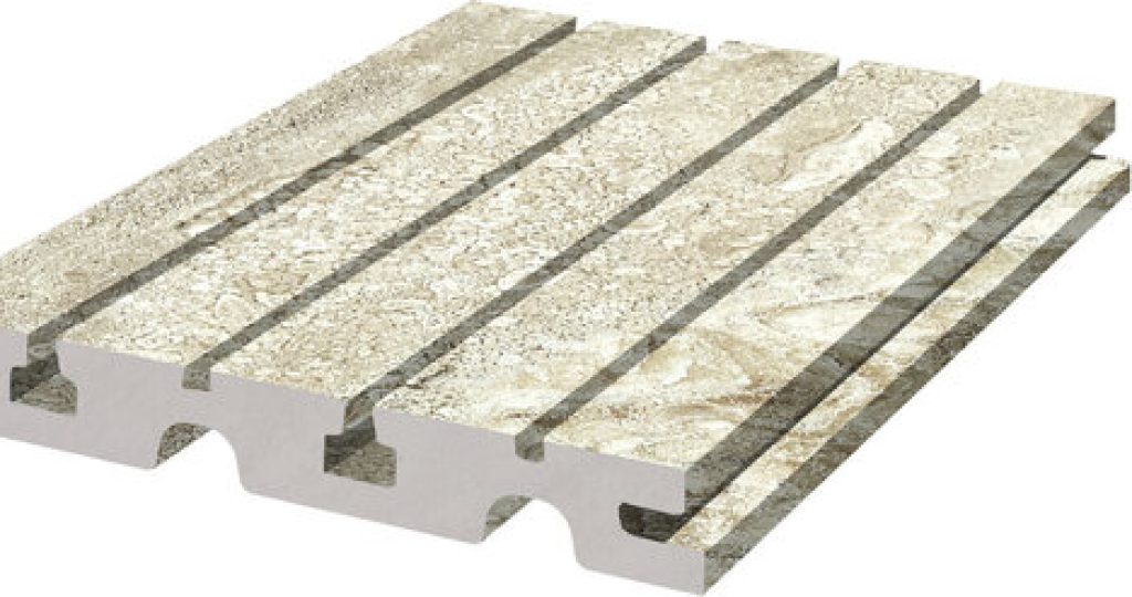 Rejilla Travertino Brescia 24,5x24,5