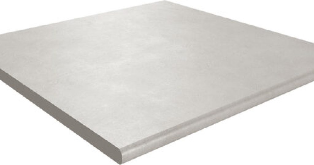 Pool Edge High Thickness Work B Bianco Rect 90x90