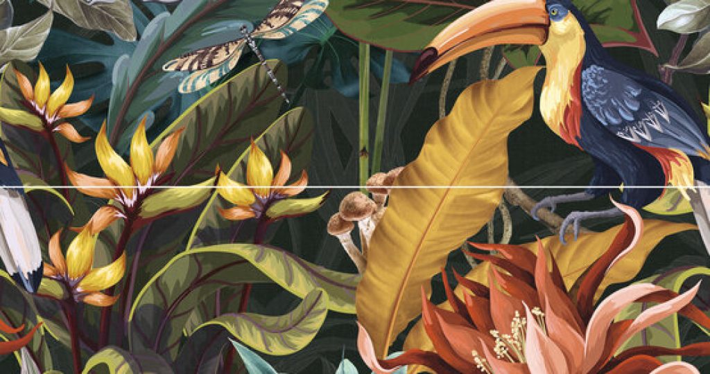Decor Set(2) Cd Tropical 60x120