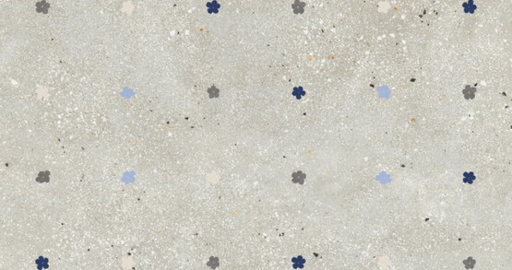 Fiori Grigio Rect 90x90