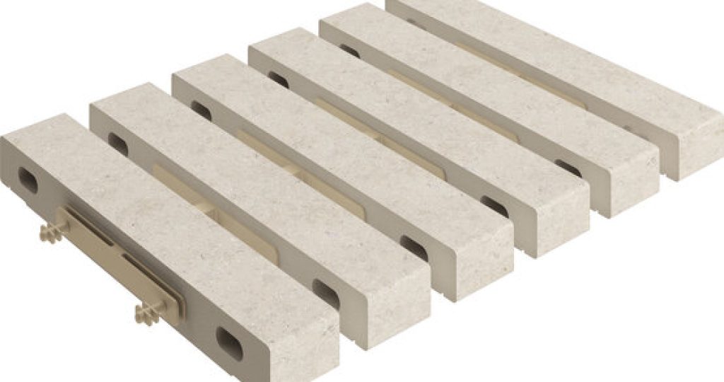 Rejilla Modular Kyoto Taupe 24,5x30