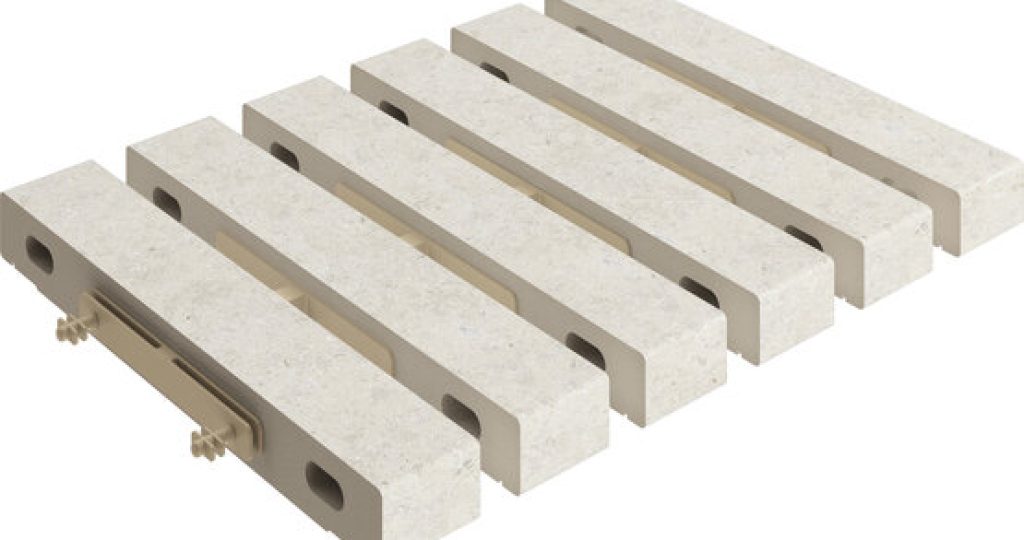 Rejilla Modular Kyoto White 24,5x30